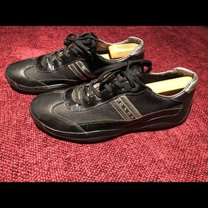 Prada America’s Cup Sneaker Black Silver Authentic